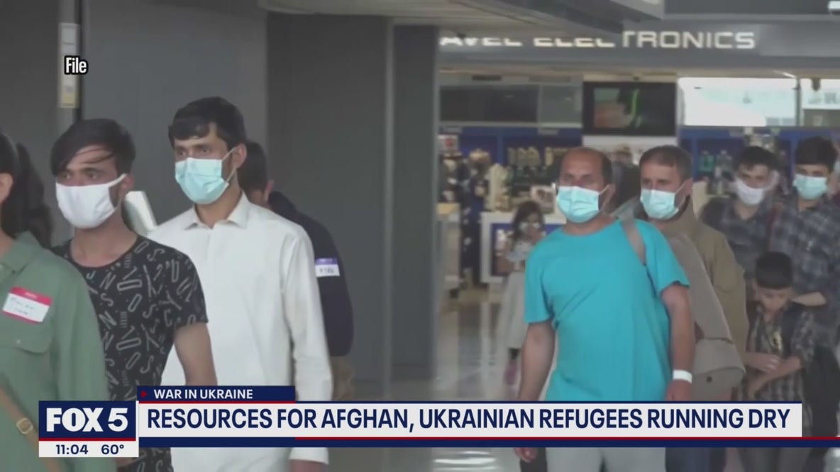 Resources for Afghan, Ukrainian refugees running dry